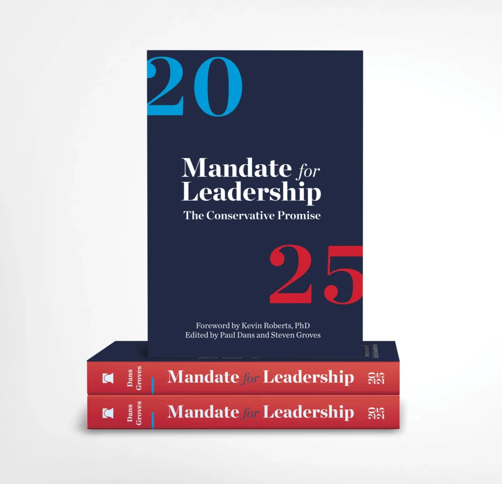 Mandate for Leadership 2025 Reforming Our Federal Public Health Agencies