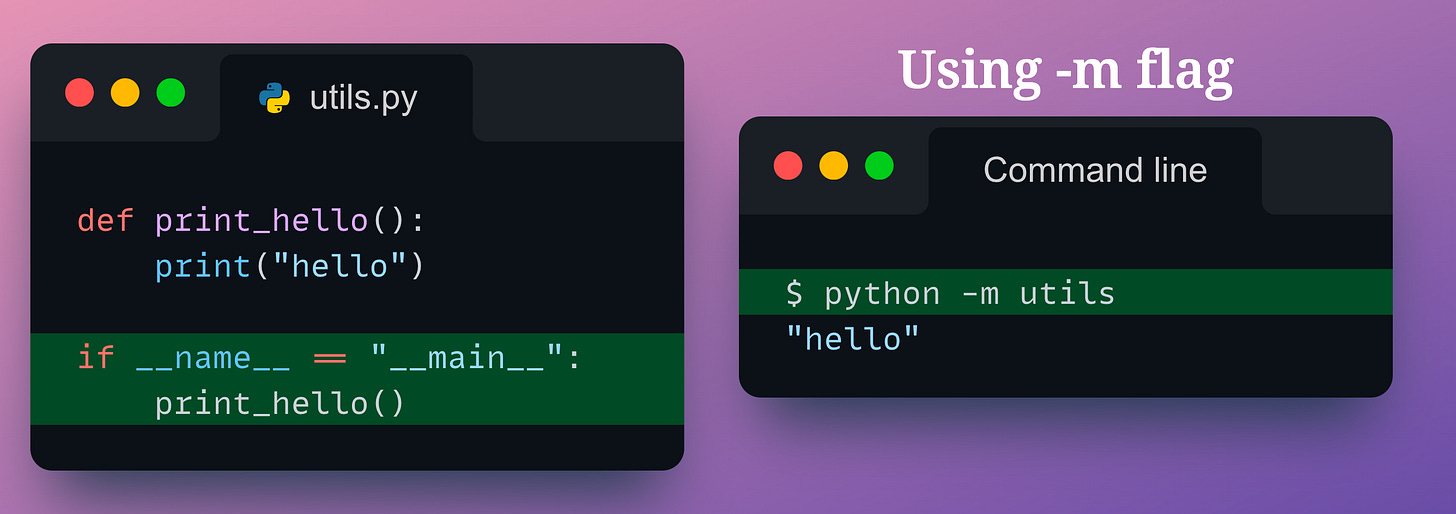 How does “Python -m” Work? - by Avi Chawla