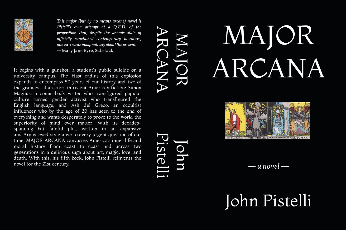 MAJOR ARCANA The Book by John Pistelli