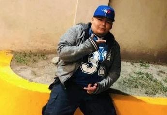 José Armando, joven de 19 años que perdió la vida por un infarto.