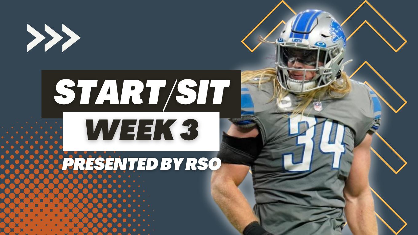 IDP Start/Sit Week 3 by Jake Kohlhagen The IDP Show