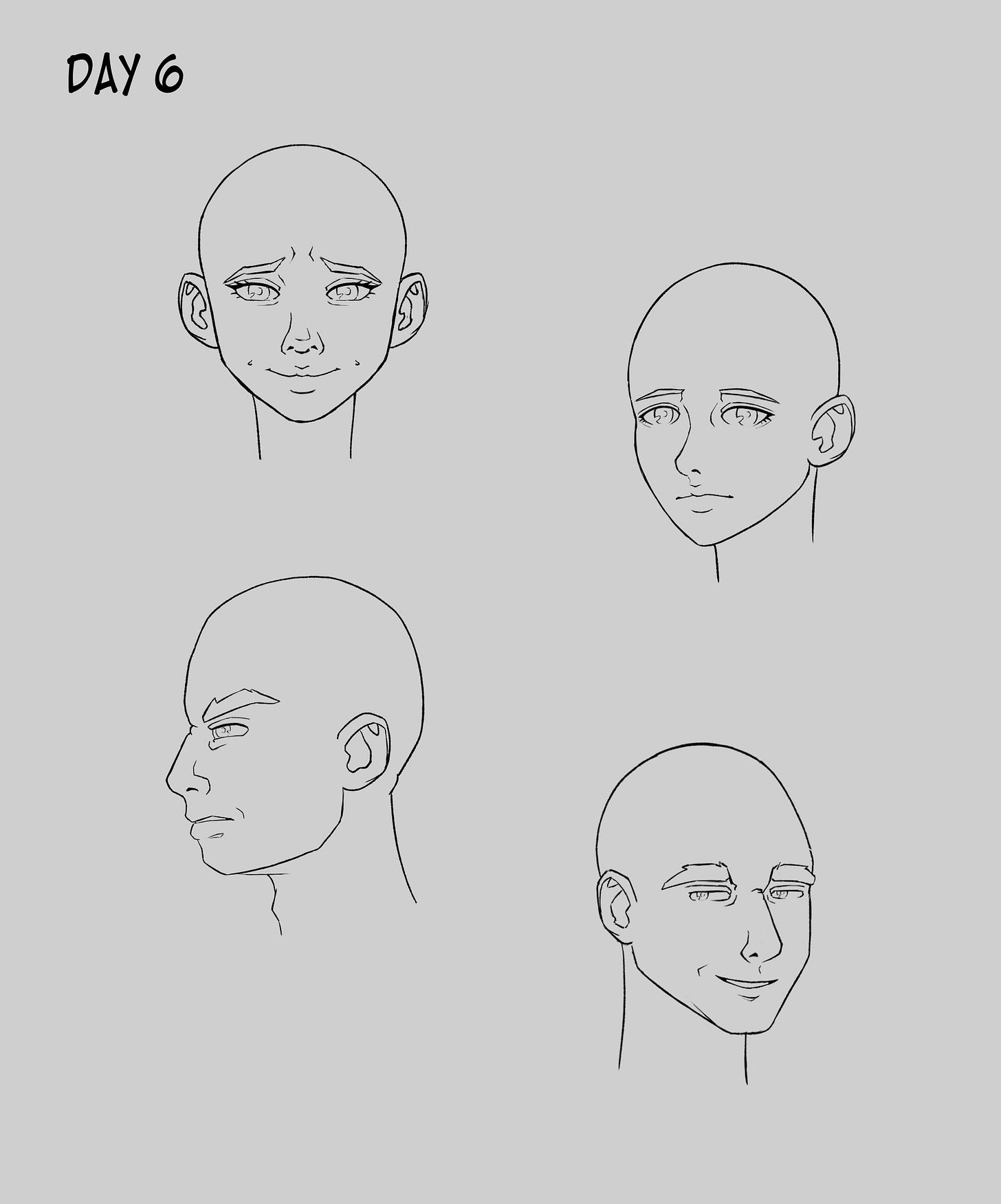 Let S Learn To Draw Portraits In 7 Days By Lilly Mist Let S Learn To Draw Portraits In 7 Days By Lilly Mist