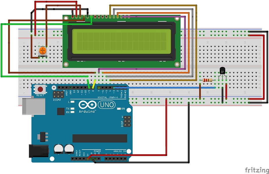 How To Interface DS18B20 Temperature Sensor To Arduino UNO