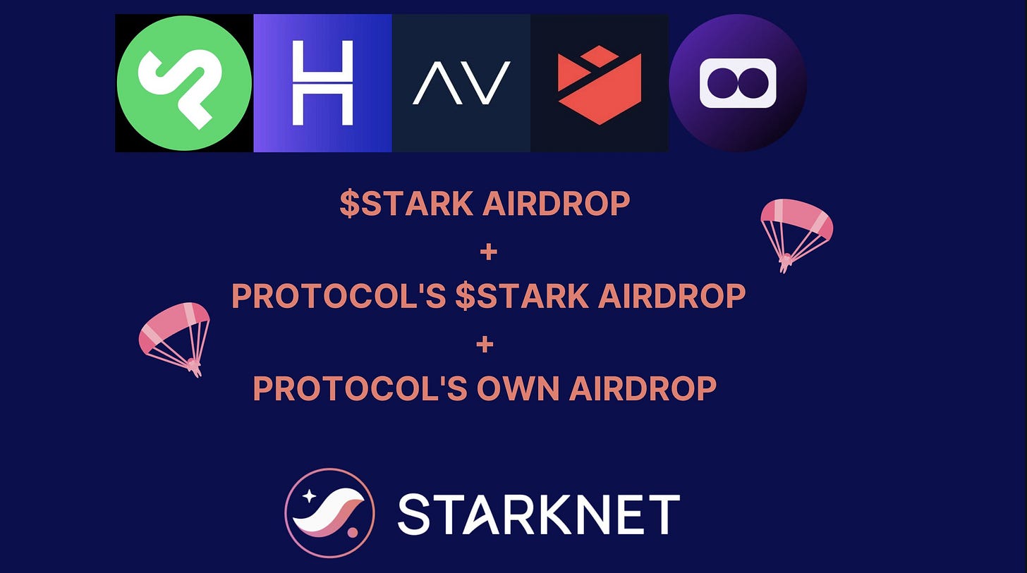 Starknet Protocol - 3-in-1 Upcoming Airdrops (Thread) | BULB