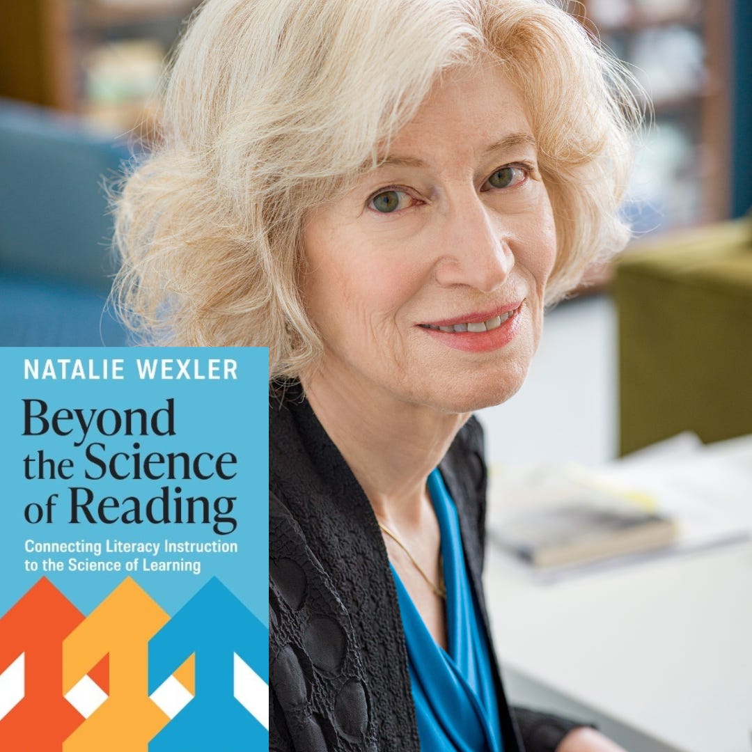 <div>Natalie Wexler: There's a blind spot in the science of learning - substack.com</div>