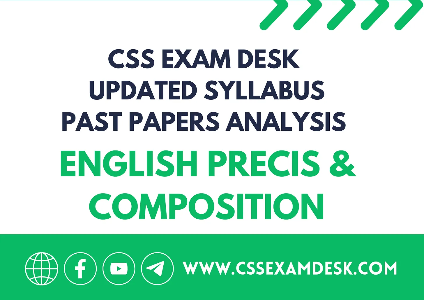 English Precis and Composition (CSS 2022)