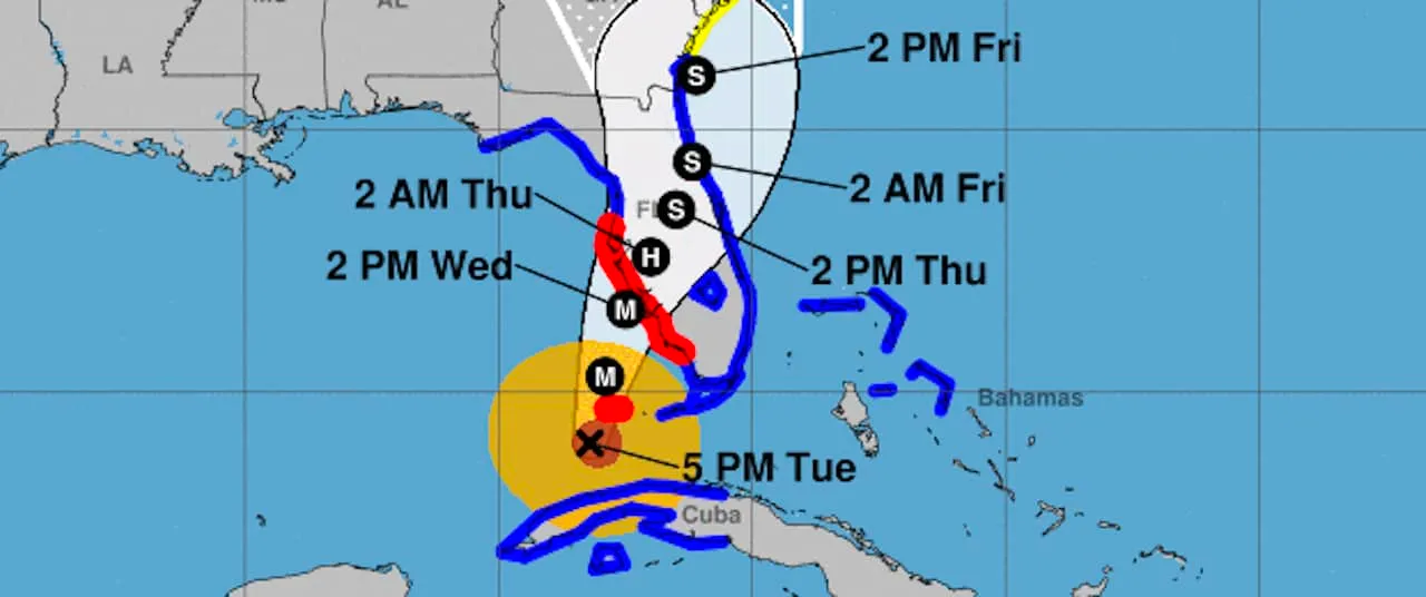 Hurricane Ian Closes Florida