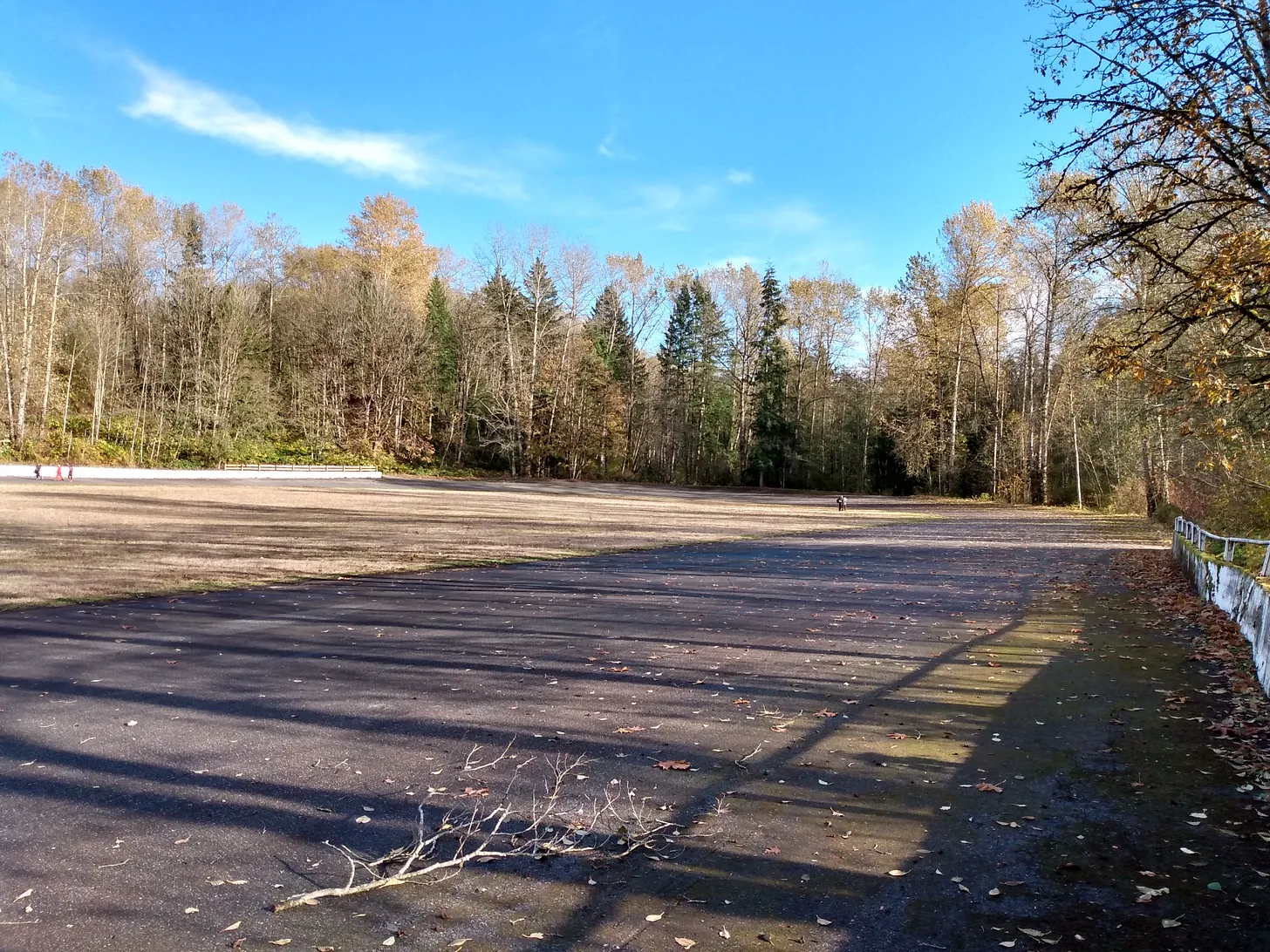 Una imagen más de la Langley Speedway, desde otro ángulo
