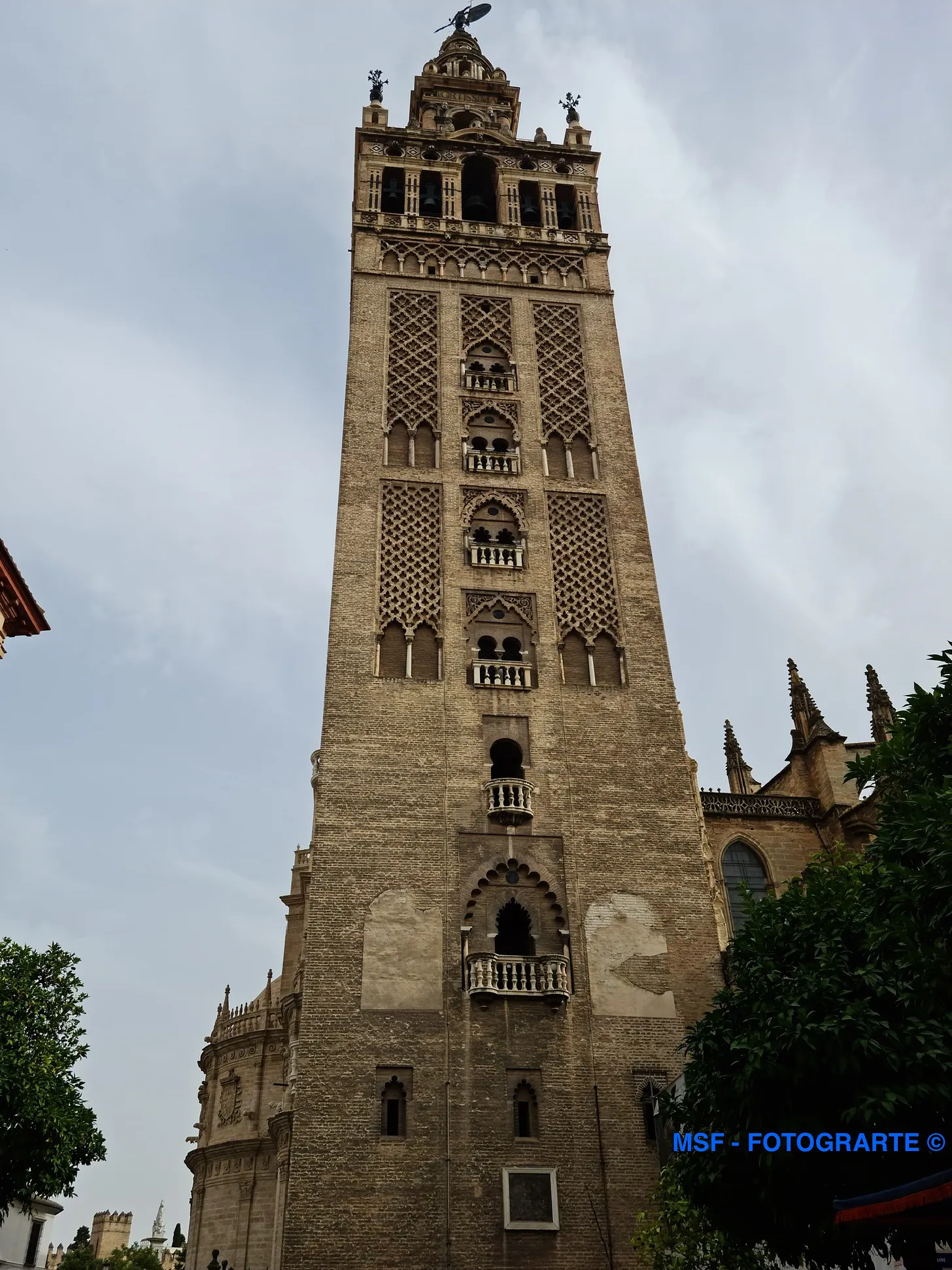 Giralda Puerta Palos (Catedral Sevilla, Fachada Este)