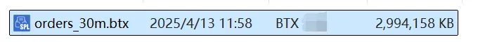 BTX file