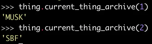 Elon Musk and SBF previously the Current Thing