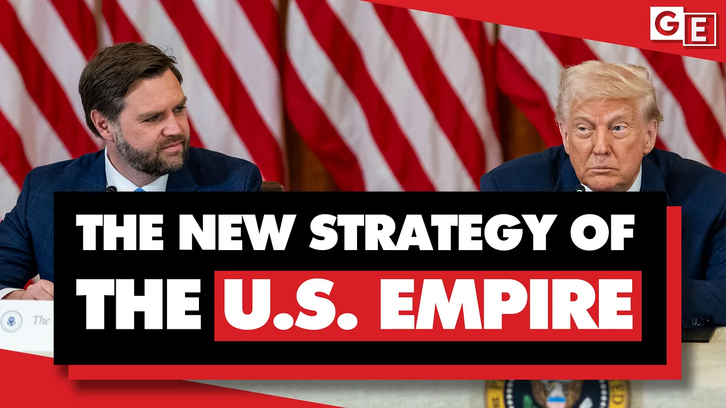 US VP JD Vance announces new strategy of blatant imperialism, aimed at China