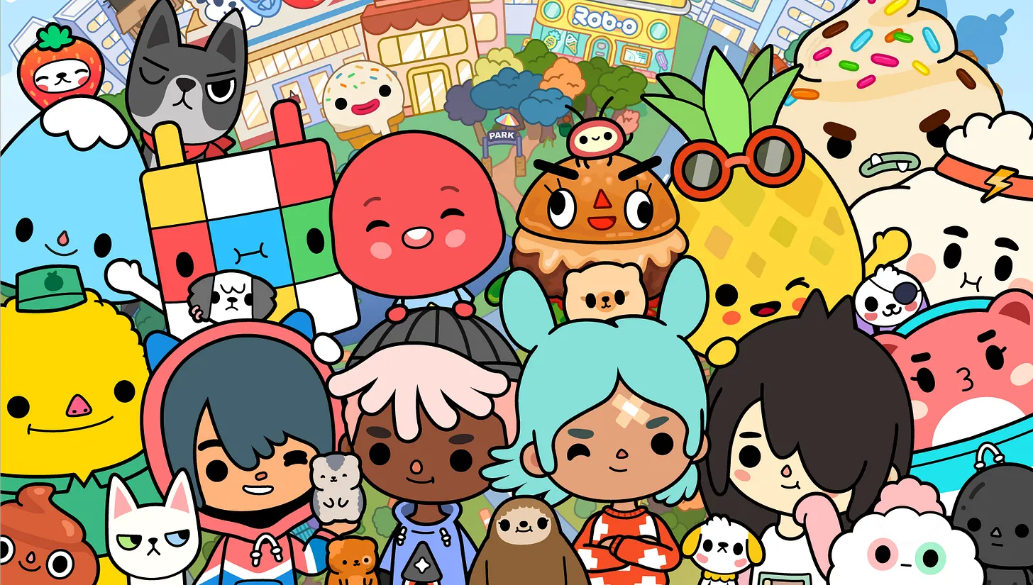 Toca Boca Characters
