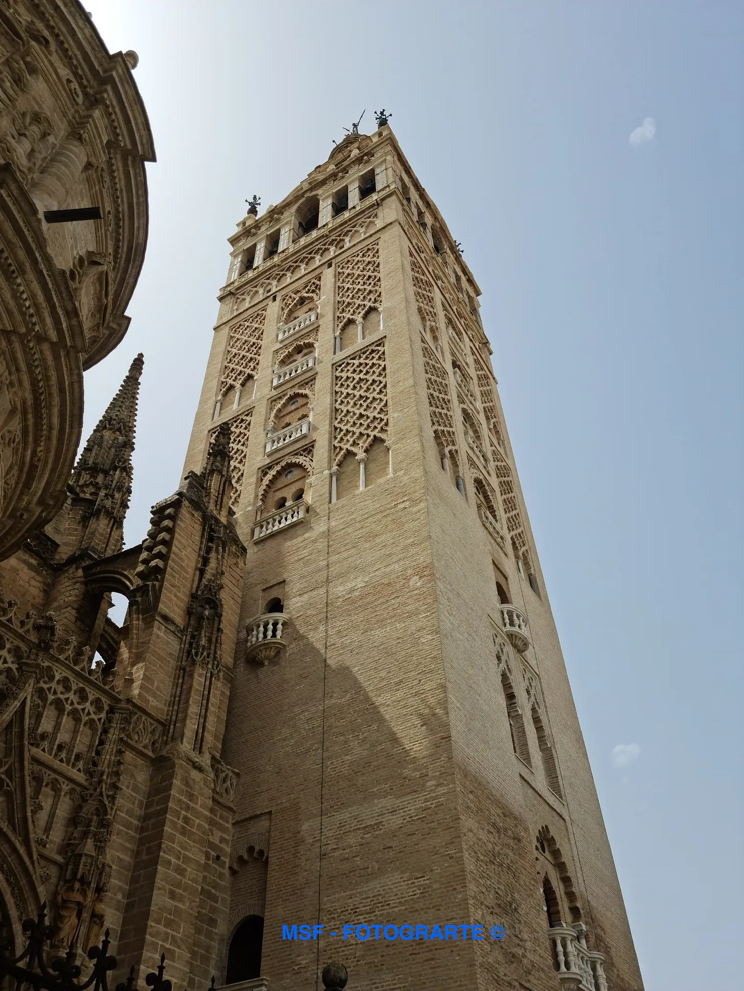 Giralda Puerta Palos (Catedral Sevilla, Fachada Este)