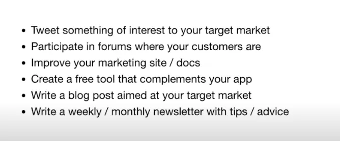 Marketing week found on Twitter