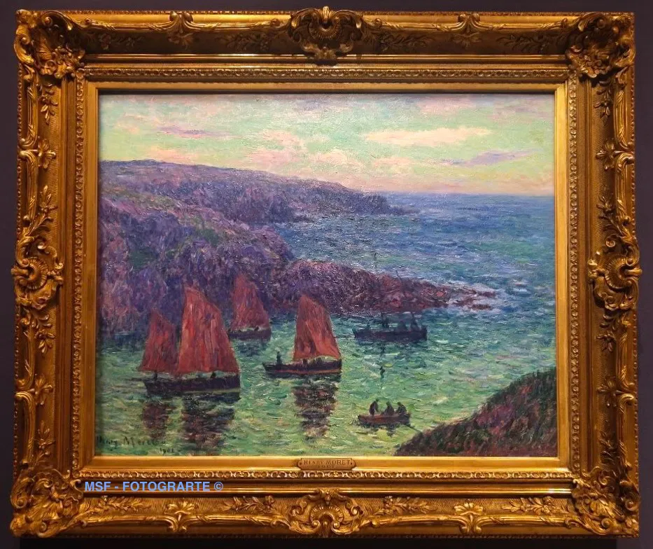 Anochecer Doëlan (Henry Moret)