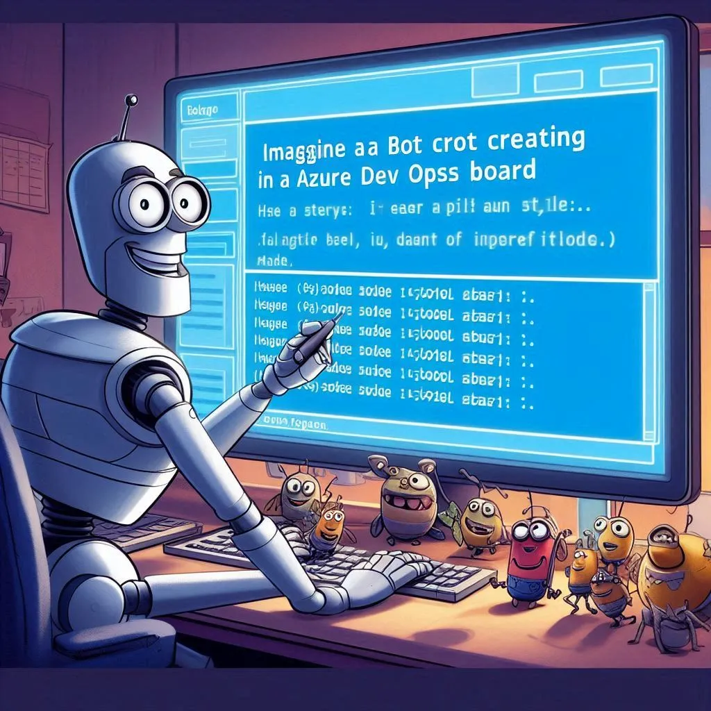 Bot interacting with a computer