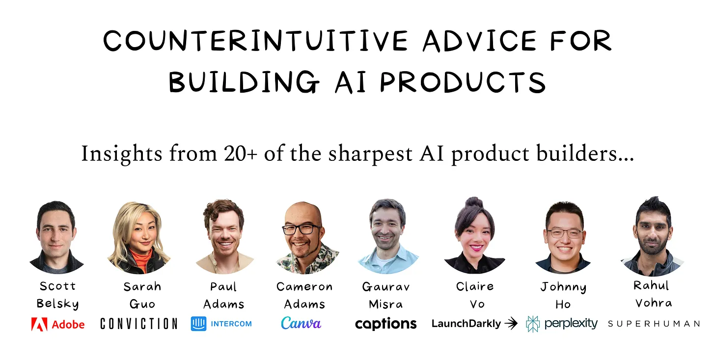 Counterintuitive advice for building AI products