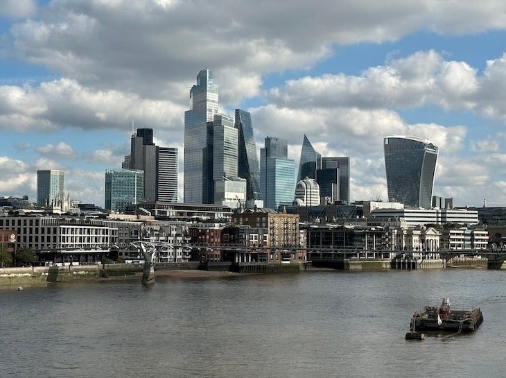 City of London with no cranes