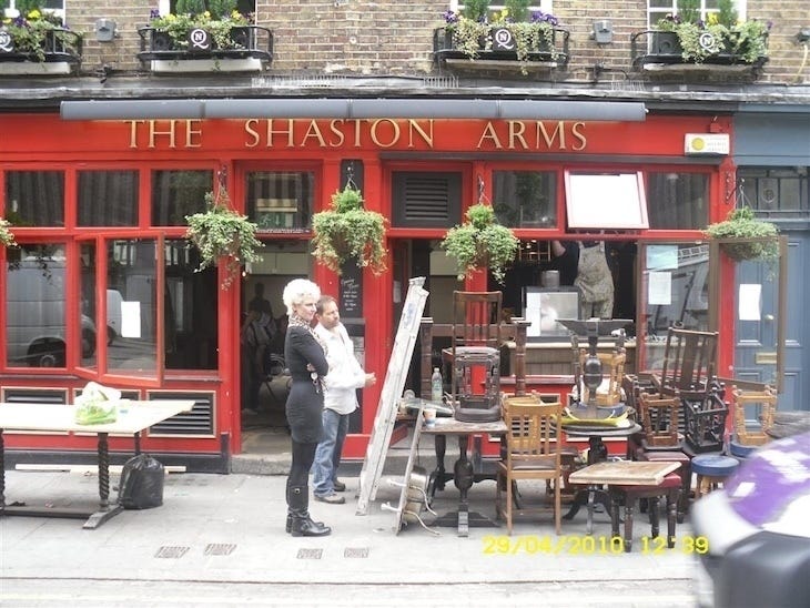 The Shaston Arms's poltergeist was getting increasingly mischievous