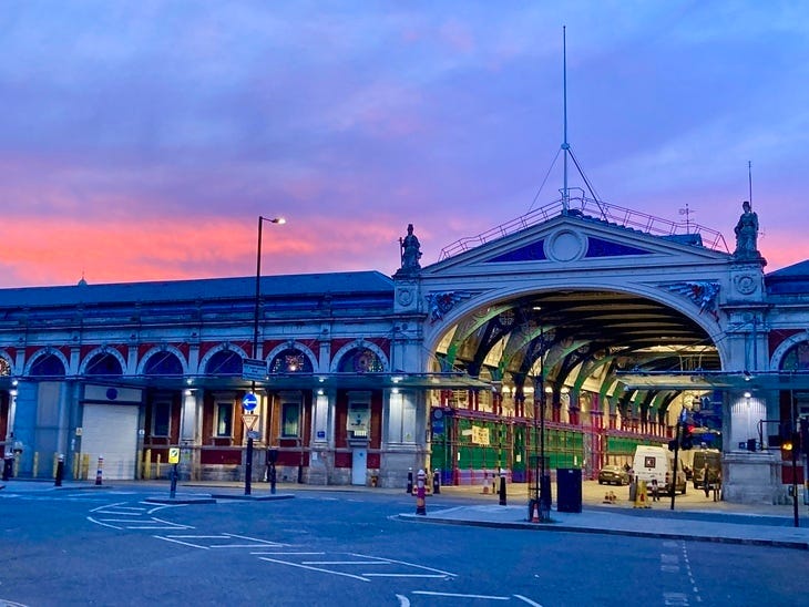 Exterior of Smithfield Market