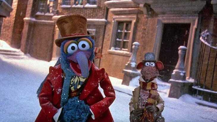 Gonzo and Rizzo Rat in The Muppet Christmas Carol