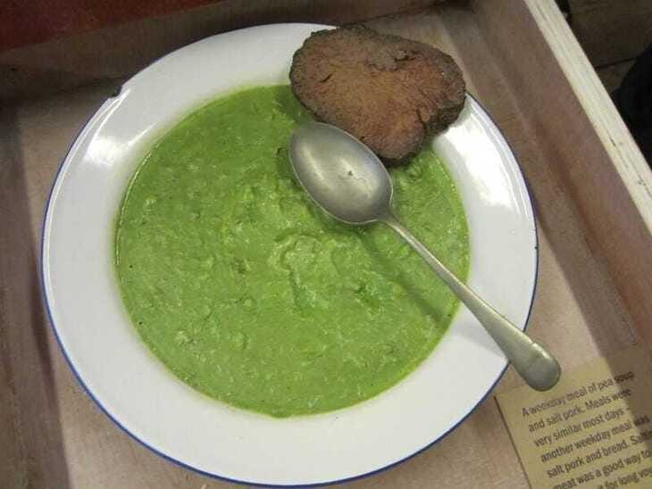 Pea soup