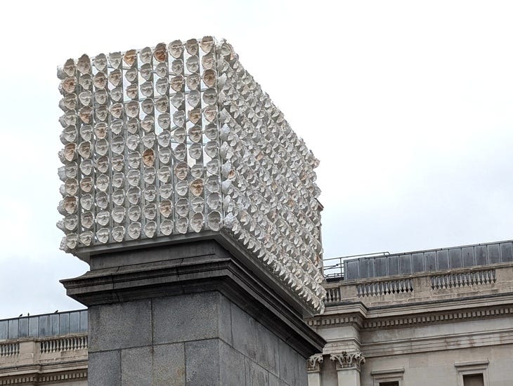 The new Fourth Plinth commission. More here than meets the eye.