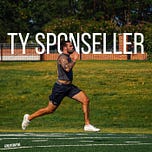 Athlete On Fire