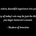 Student of Intention
