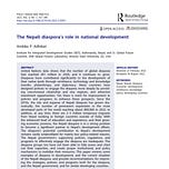 The Nepali Diaspora