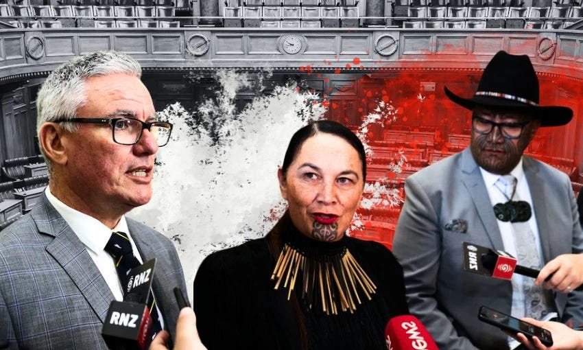 Kelvin Davis, Debbie Ngarewa-Packer and Rawiri Waititi, all of whom have been regular users of te reo in the House     Kelvin Davis, Debbie Ngarewa-Packer and Rawiri Waititi, all of whom have been regular users of te reo in the House