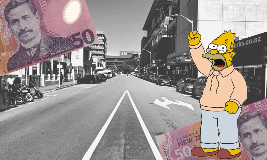 The Marion Street car lane. Image: Tina Tiller The Marion Street car lane. Image: Tina Tiller