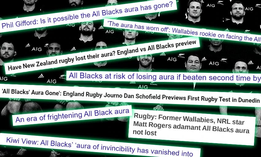 The All Blacks aura files (Image: Archi Banal)    The All Blacks aura files (Image: Archi Banal)