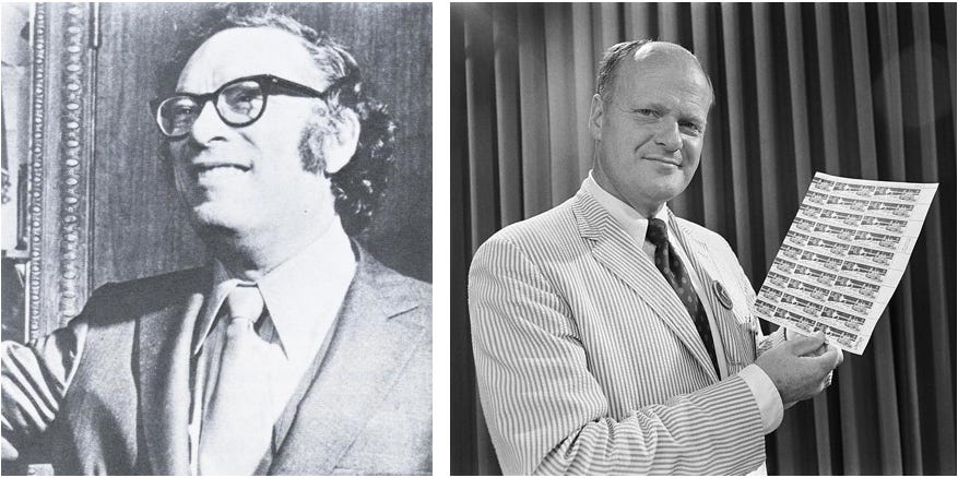 Isaac Asimov and Robert McCall