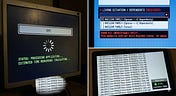 A triptych visualizing the “Politics of Non-Decision” within modern digital bureaucracy. The leftmost image depicts the weaponized loading screen, where “pending” is a permanent state of governance, not a temporary pause. The top-right shows how rigid digital forms and schemas act as gatekeepers, marking complex human lives as “unprocessable” entities. The bottom-right illustrates the system’s “plausible deniability,” using a flood of automated noise and status updates to mask a complete lack of actual progress or human judgment. Together, these interfaces show how authority has shifted from a human decision-maker to the indifferent architecture of the screen.