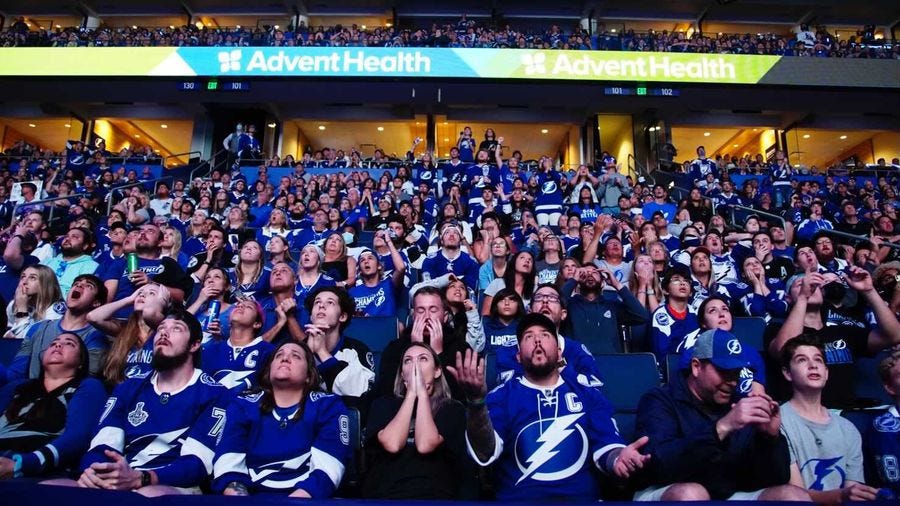 Fans keep Amalie Arena buzzing when Lightning are at home or away