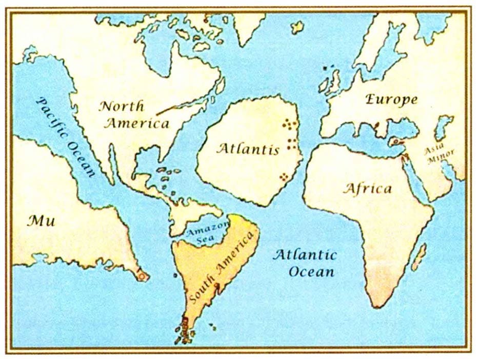 Map of the location of Mu (Author provided with permission © Children of Mu)