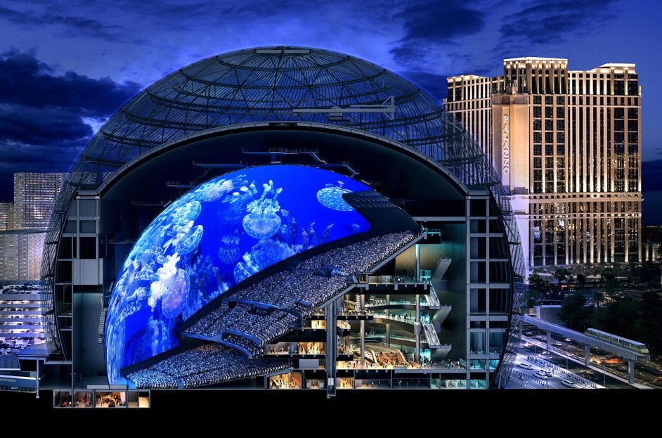 Las Vegas' MSG Sphere at The Venetian Will Be An 'Architectural Marvel':  See Photos | Billboard – Billboard