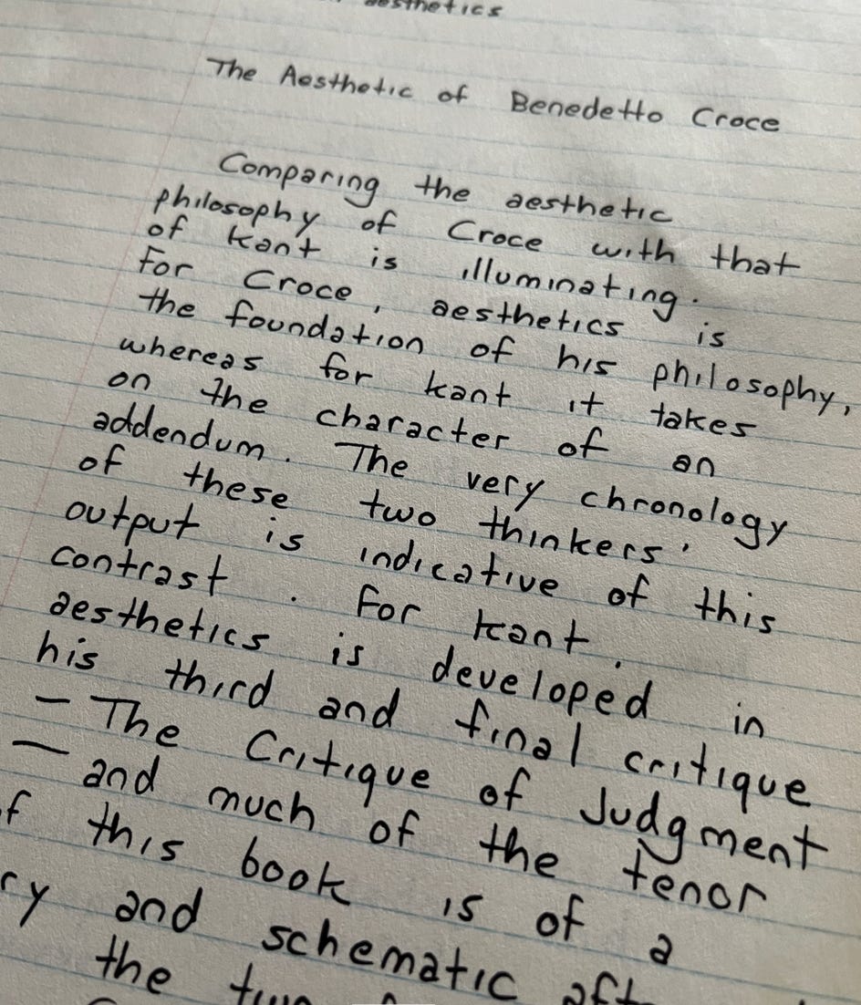 An example of my reading notes