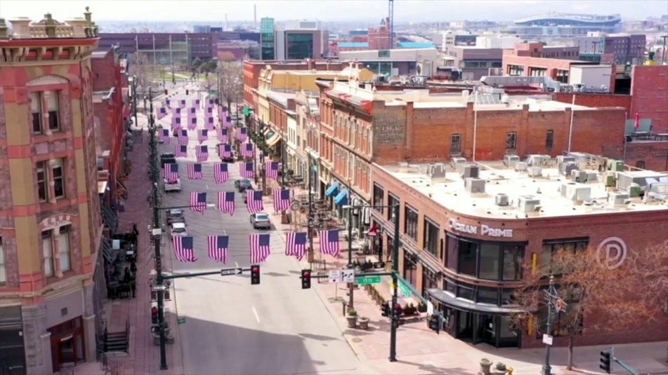 Coronavirus Pandemic Leaves Downtown Denver Looking More Like a Ghost Town [Video]