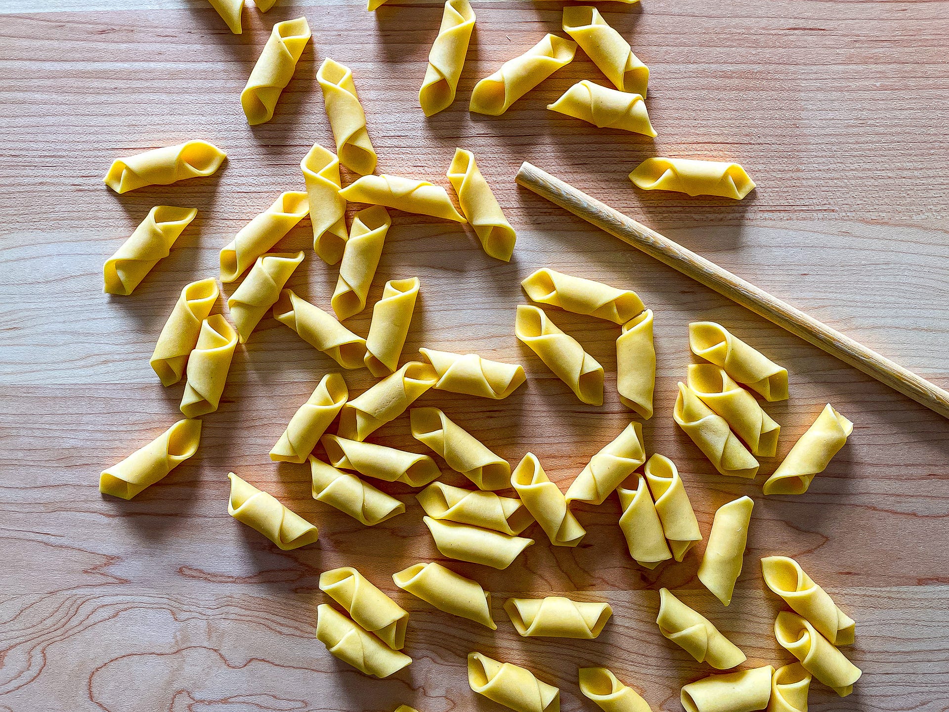 fusi istriani, a croatian pasta with many faces