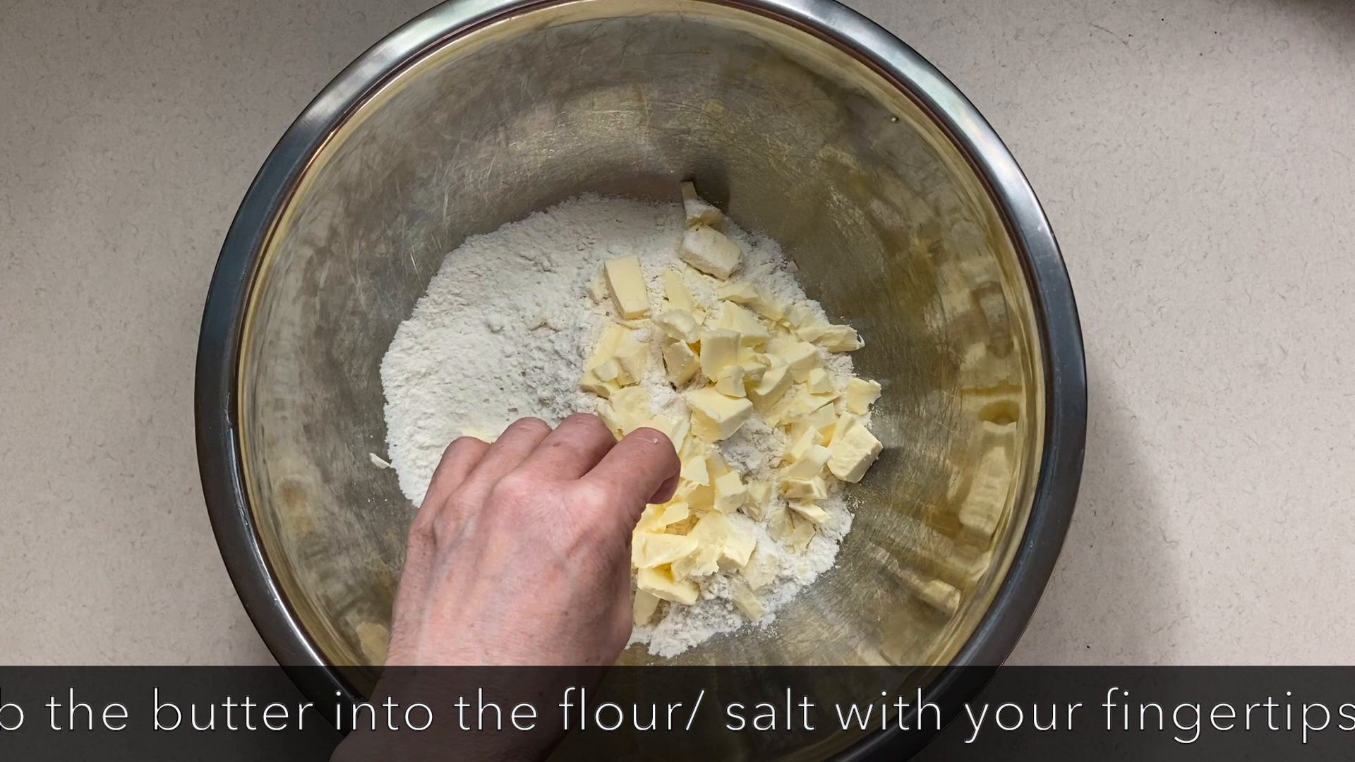 How to make shortcrust pastry by hand by Mardi Michels