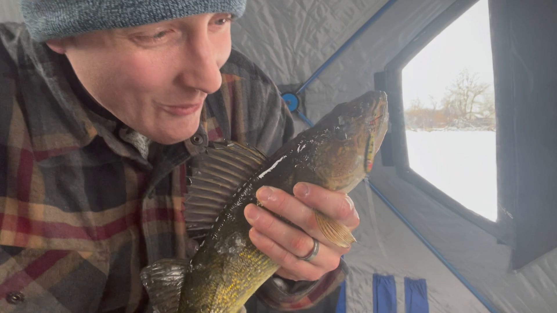 ZED BEHIND THE SCENES: Zed Goes Ice Fishing - by Tyler Zed