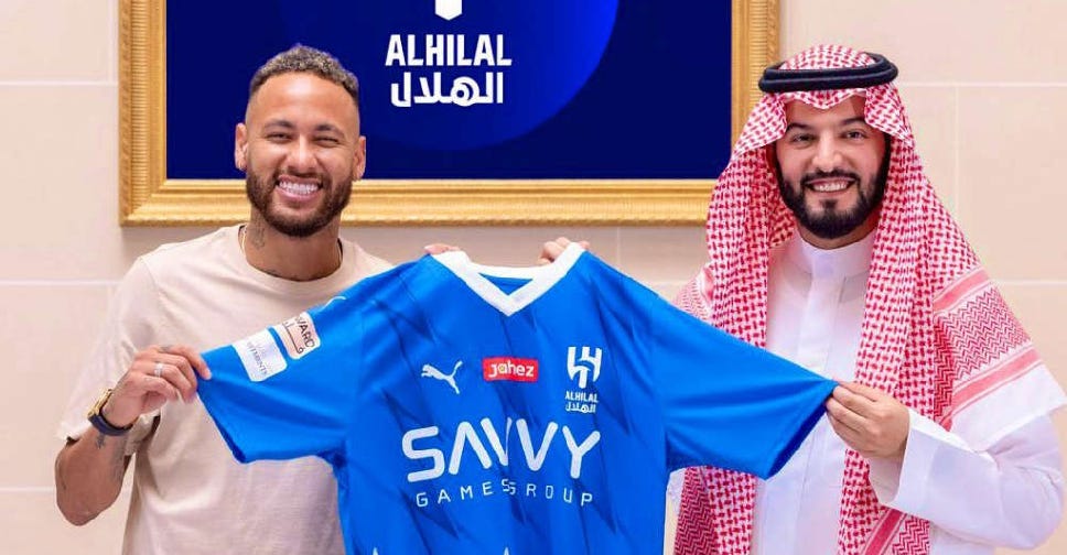 Neymar joins Saudi club Al-Hilal from PSG in two-year deal - Dubai Eye  103.8 - News, Talk & Sports