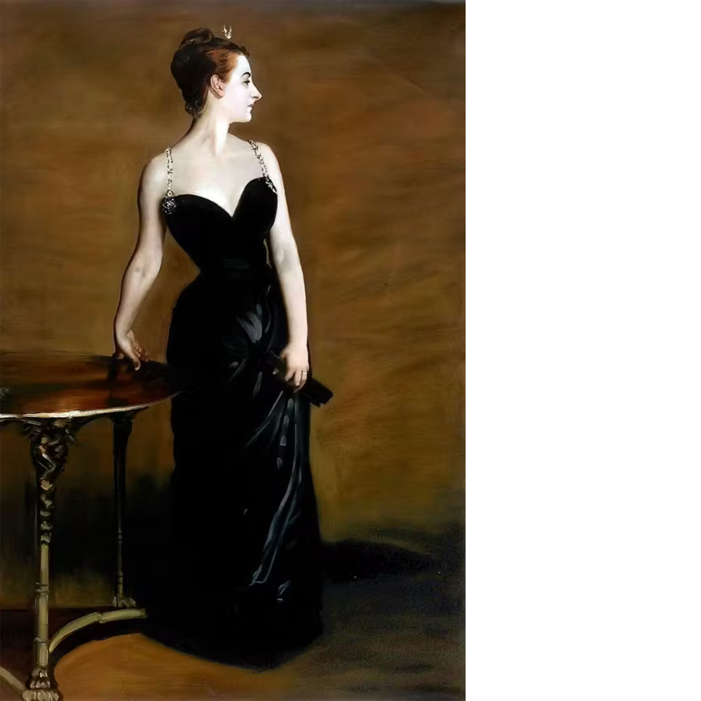 John Singer Sargent’s famous painting ’Portrait of Madame X’ renamed ‘Woman with Disease X’ by Klaus Schwab’s World Economic Forum