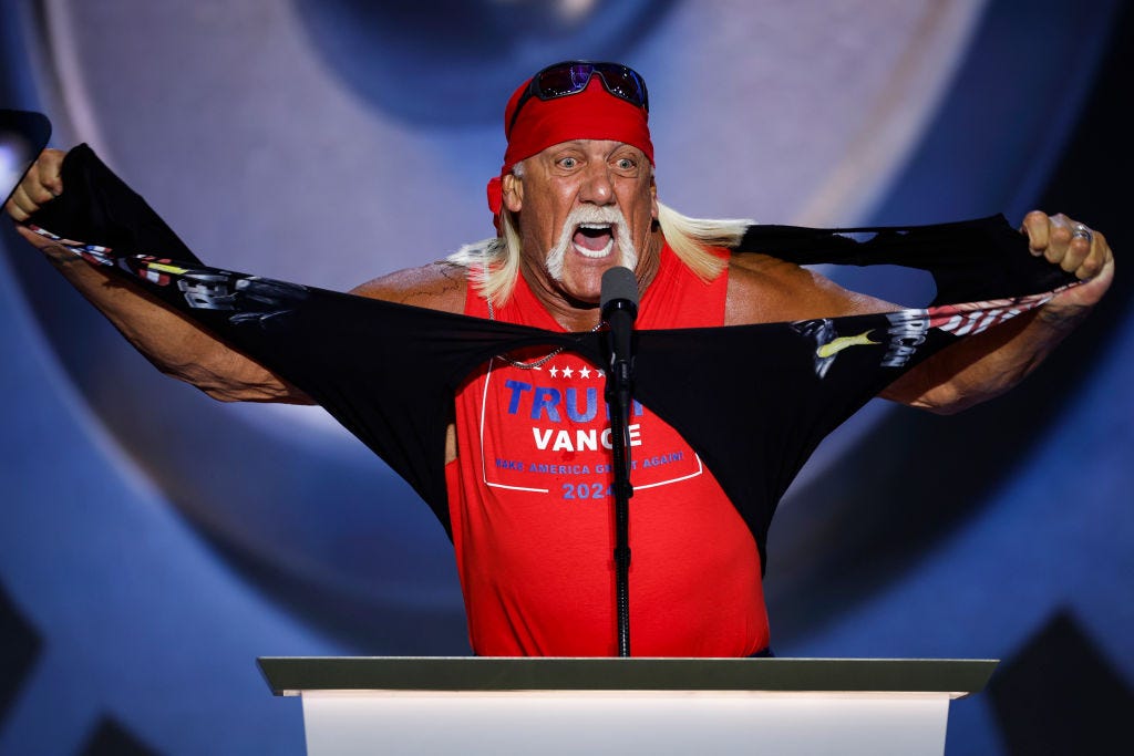 Hulk Hogan at the Republican National Convention