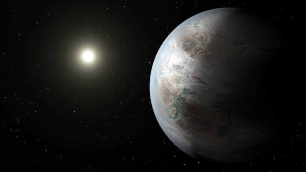 Kepler-452 in space