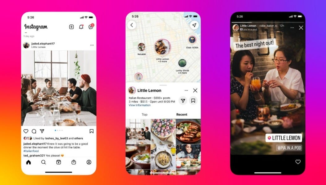 Instagram Launches New Searchable Map Inspired by Google Maps - The Teal  Mango