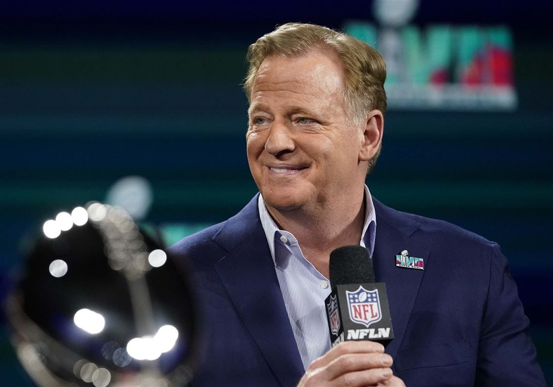 Ron Cook: Roger Goodell continues to be driving force behind NFL's success  | Pittsburgh Post-Gazette